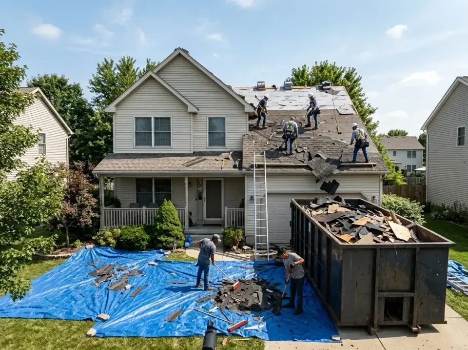 roof-replacement-debris-remova-004 — frequently asked questions, Cheapest Dumpster Rentals in Tunica Resorts, MS